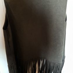 Soft Army Green Boho Best 