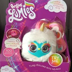 New Pomsies Lumies. Rainbow Charged Interactive Pets. Turn Colors Into Music.