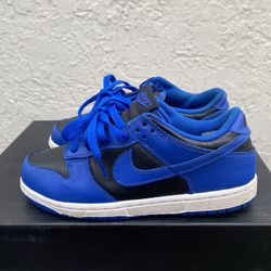 Size 3 (PS) -  Nike Dunk Low Hyper Cobalt