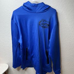Nike Air Jordan Florida Gators Mens Blue Pullover Hoodie Sweatshirt Size XL