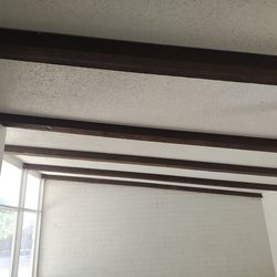 5  Fake Beams - Faux Ceiling Accent Pieces 16ft Long