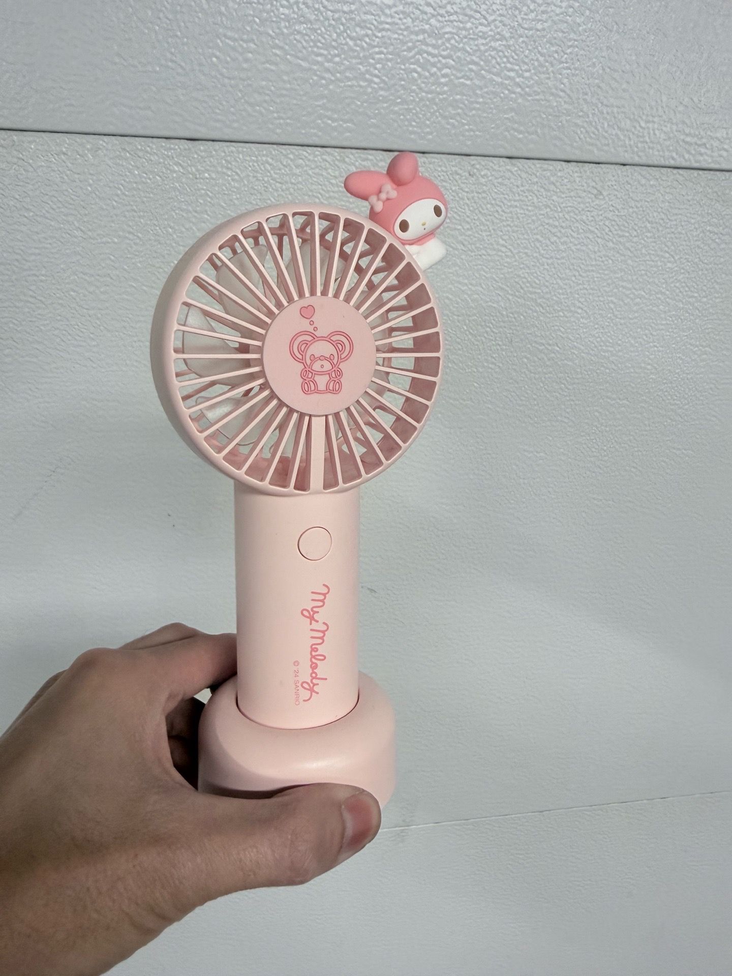My Melody Hand battery fan