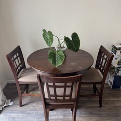 Tall Kitchen Table With Leaf