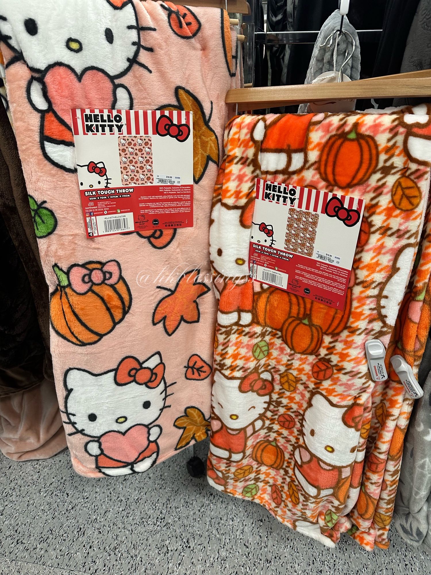hello kitty Fall Blankets 