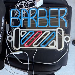 Barber sign led lights