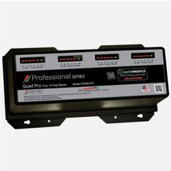 Quad Pro 4 Bank 10amp Lithium/agm Marine Charger
