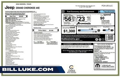 2022 Jeep Grand Cherokee 4xe