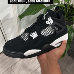 Jordan 4 white Thunder 10M 