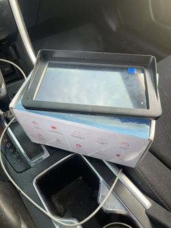 Wireless Apple Carplay and Android Auto Car Video Player with 7 Inch Touch Screen, Bluetooth-compatible Hands-Free and Voice Command