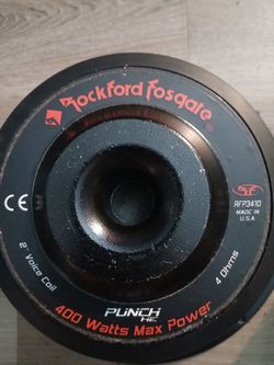 2  10" old school fosgate