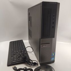 Dell Desktop PC Intel i5, 500GB Hard Drive, 4GB RAM, Windows 11 Pro With Keyboard and Mouse