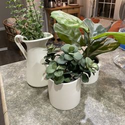 Set of 3 Fake Plant Decorations