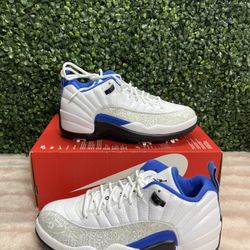 Men's Size 7 - Nike Air Jordan 12 Golf Low Game Royal DM9015-105