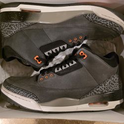 Jordan 3 Fear Pack Sz 13