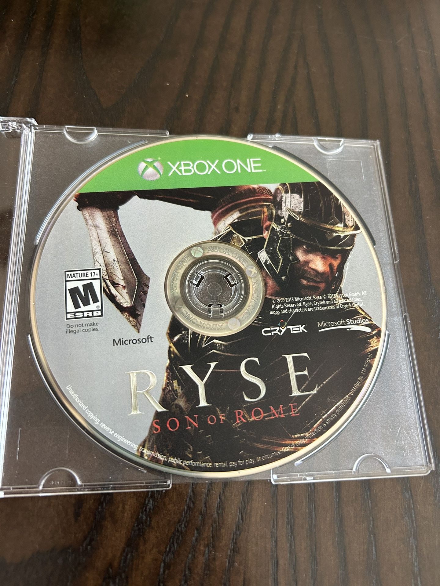 Ryse: Son of Rome (Microsoft Xbox One, 2013)