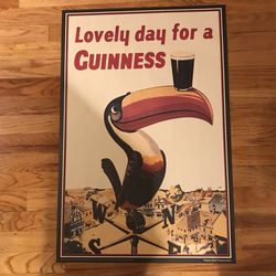 Guinness Poster Lovely day for a Guinness
