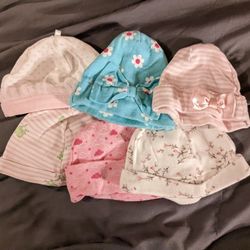 6 Baby Hats