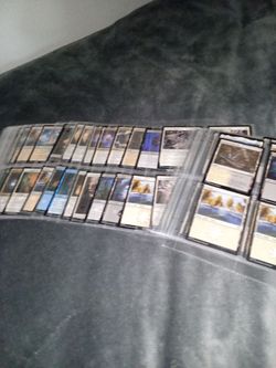 Mtg cards in sleeves