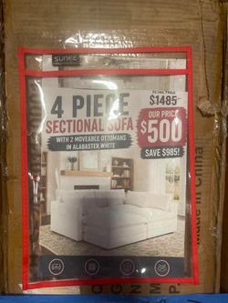 4 Piece Sectional Sofa