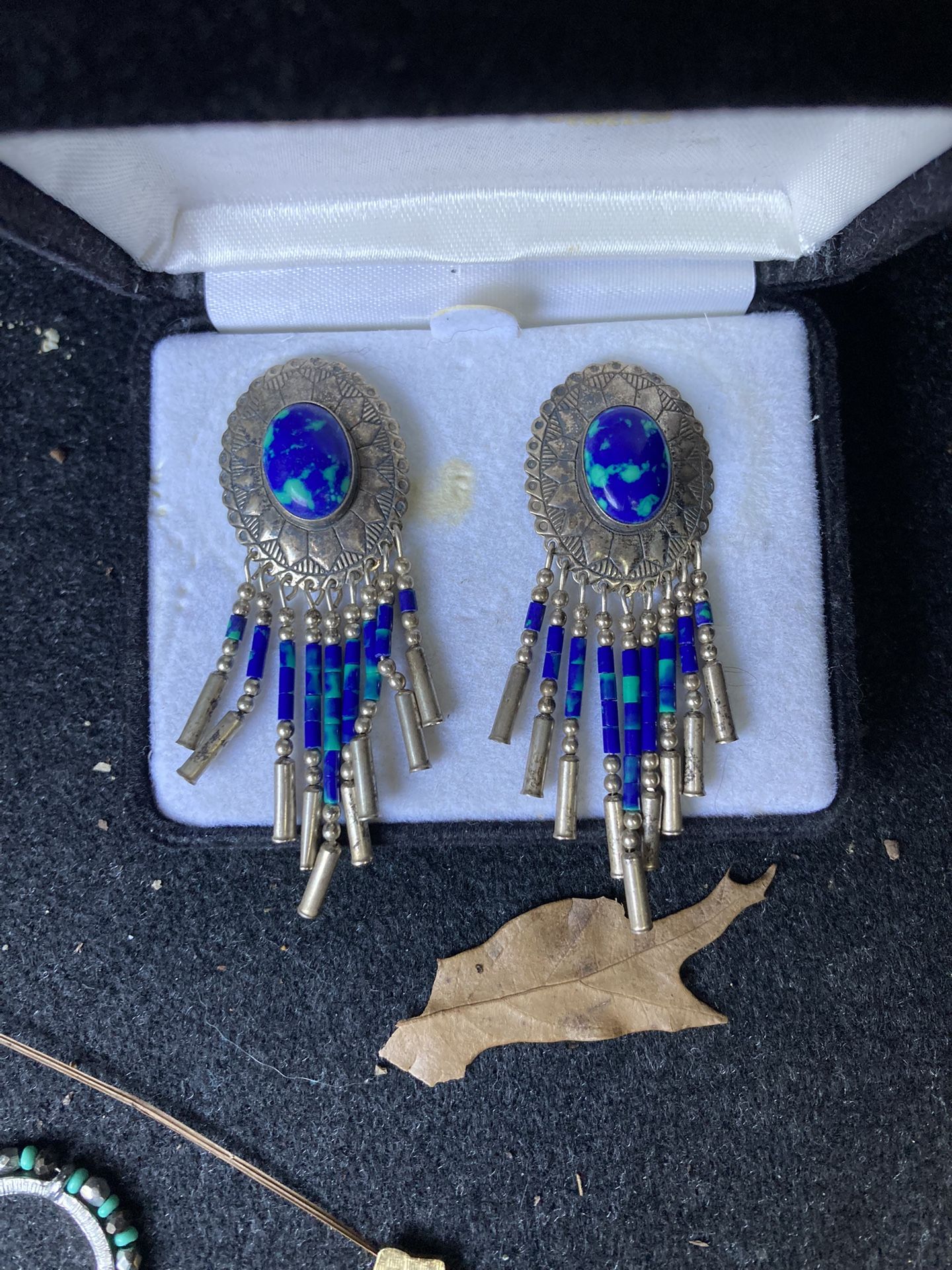 Sterling Silver Turquoise Earrings