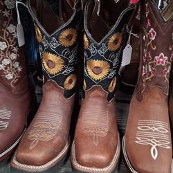 Botas De Piel De México Cómodas Para Mujer Rodeo