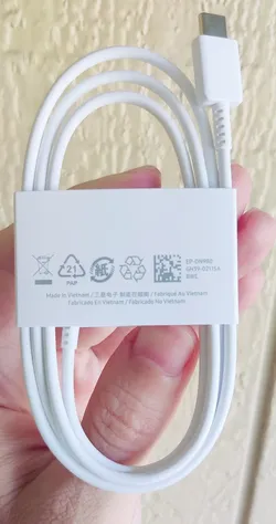 Samsung Galaxy USB-C 120V Fast Charger Cable Cord 3ft OEM Genuine Original