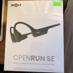 Open Run Shokz Sports Headphones Color: Comet Grey