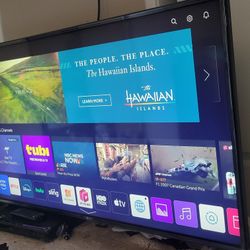 LG 50 INCH SMART TV 