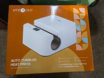 Heat tumbler heat press