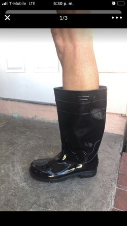 Rubber Boots/ Black