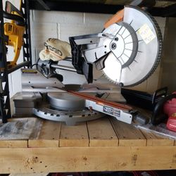 12in. Ridgid Slider Mitersaw 
