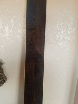 Engineering wood dark brown