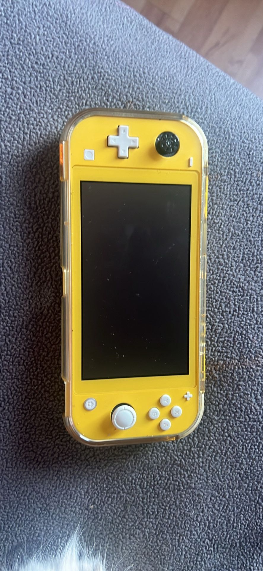 Yellow Nintendo Switch Lite