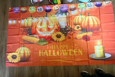 Happy Halloween Backdrop