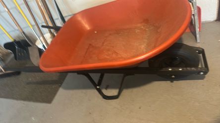 Wheelbarrow with Steel Frame