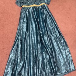 New xl Bridgerton Rennisance Victorian dress gown costume princess vintage satin