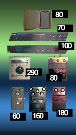 Guitar fx rack mount