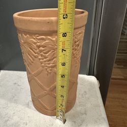 Vintage Gimignano Terracotta Wine Chiller/Planter Made in Italy