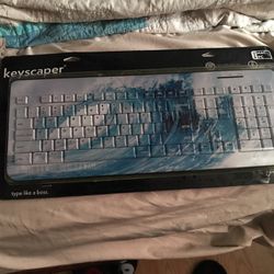 Keyboard Water Themed Brand New