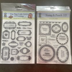 Rubber Stamps Lot - Brand New