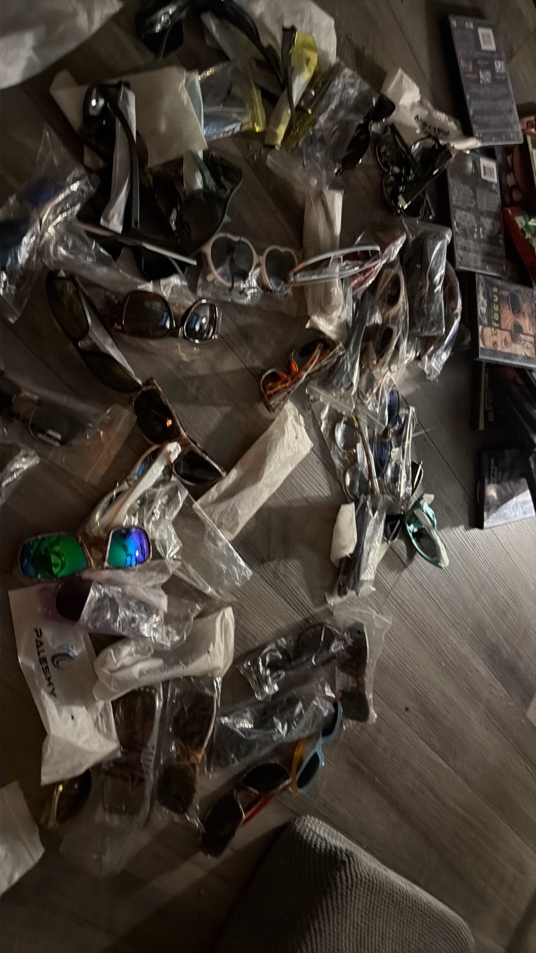 60 pairs of new glasses all different kinds