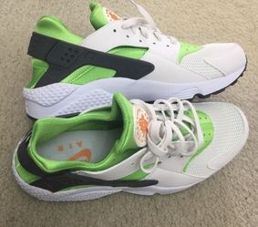 Action green Huaraches PRICE NEGOTIABLE