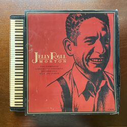 Jelly Roll Morton Library Of Congress CD And Book Set