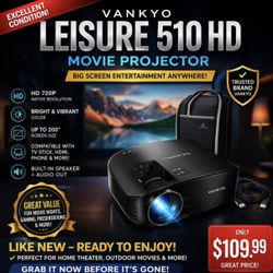 Vankyo Projector 