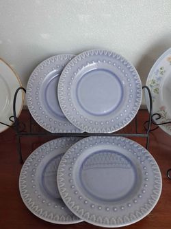 Assorted Decorative and Dinner Plates - Set of 8