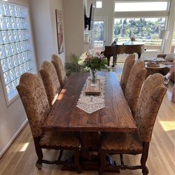 Table And 6 Chairs 