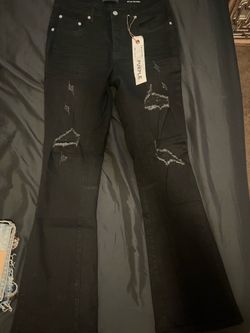 Men’s purple jeans