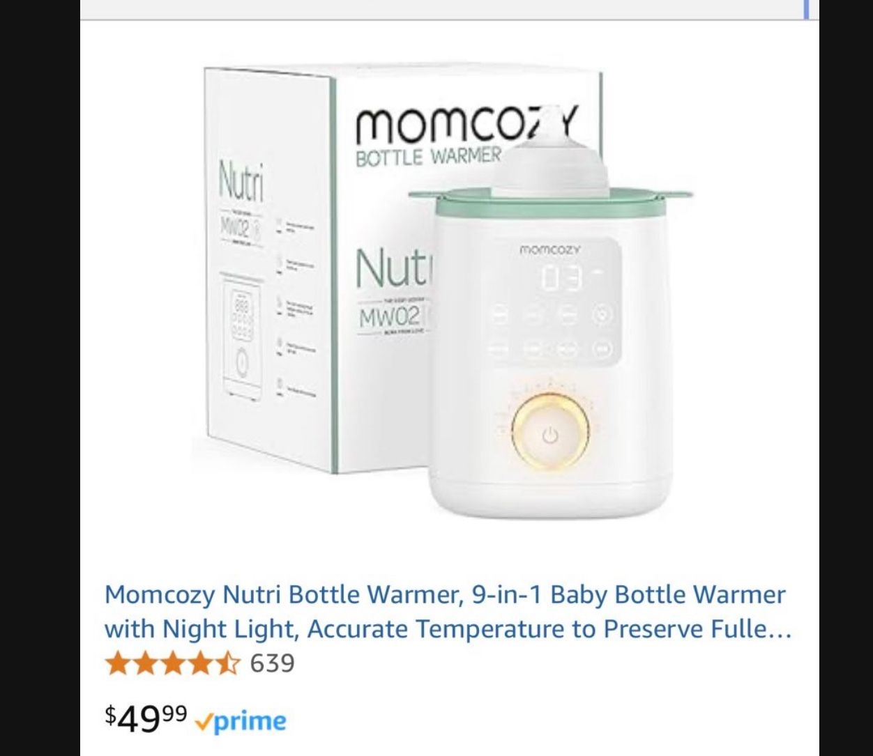 Mom Cozy Bottle Warmer