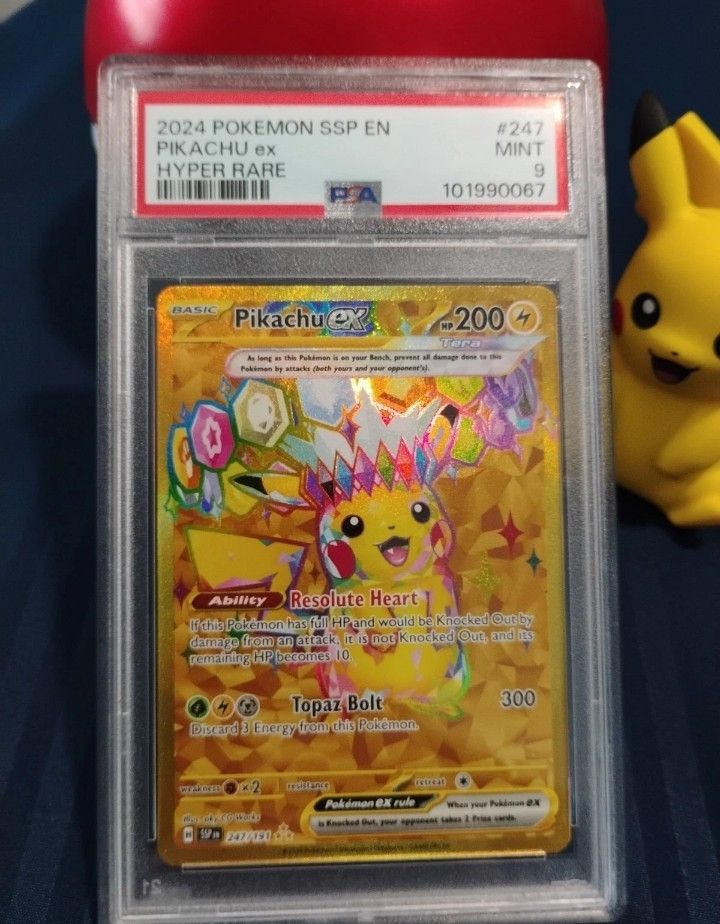 Pokemon Pikachu Ex Hyper Rare MINT
