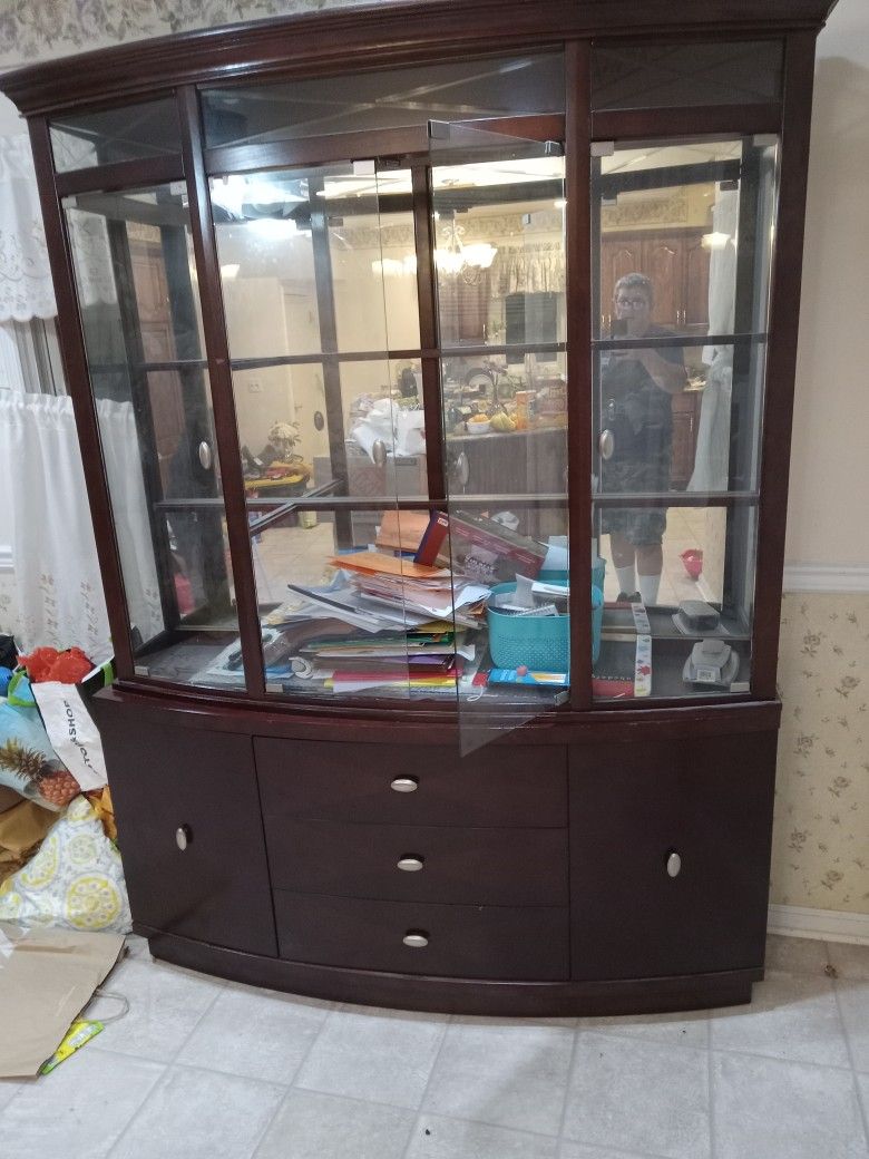 Glass Hutch /China Cabinet